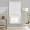 Eclipse Drew White Roman Blackout Shade