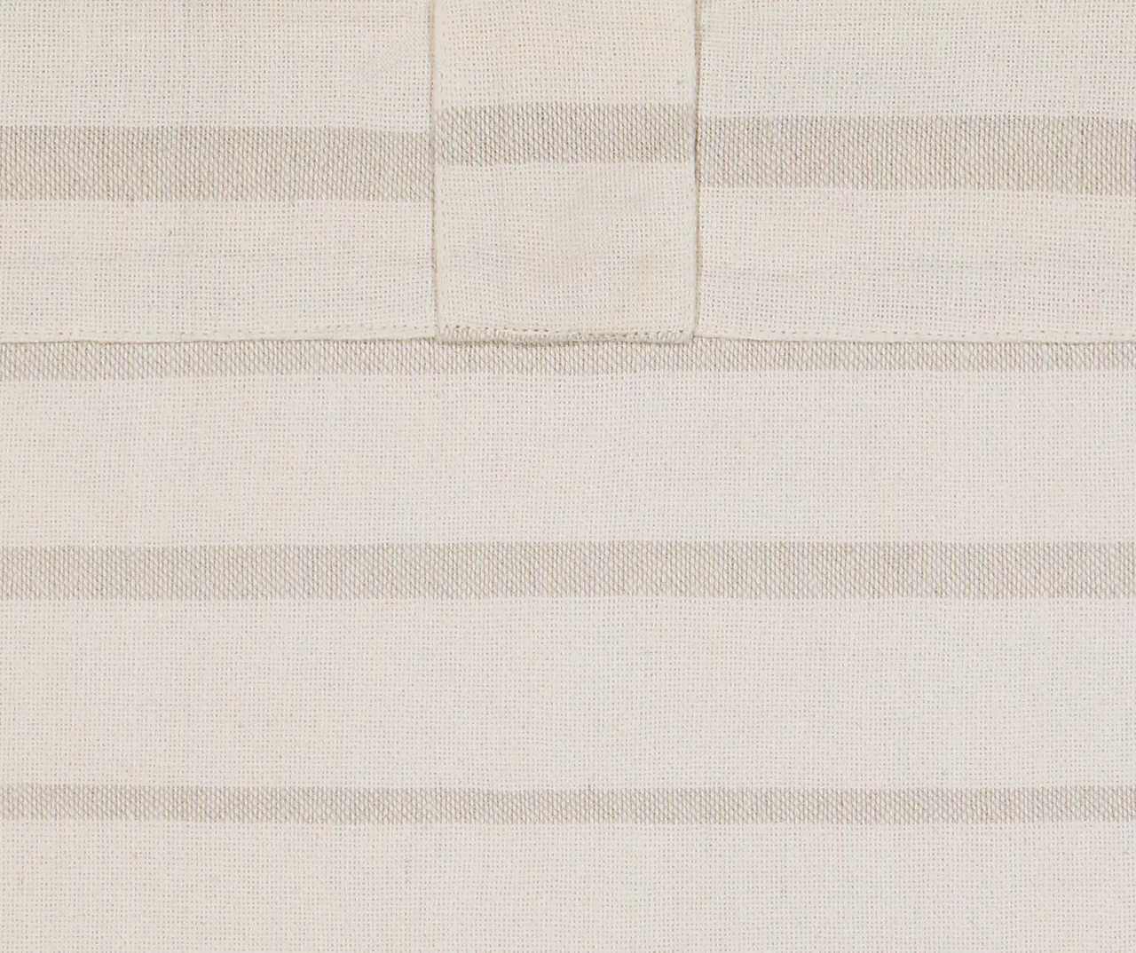 Amari Beige & Oatmeal Stripe Light-Filtering Rod Pocket Curtain Panel, (63") - Image 8