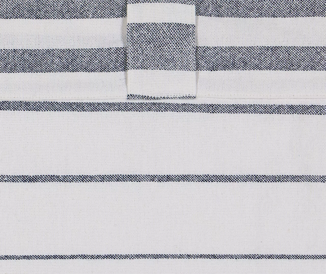 Amari White & Navy Stripe Light-Filtering Rod Pocket Curtain Panel, (95") - Image 6