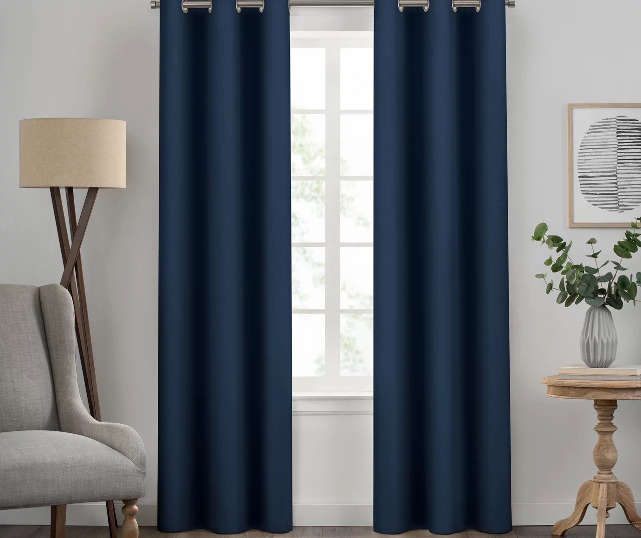 Eclipse Kendall Blackout Grommet Curtain Panel - Image 3