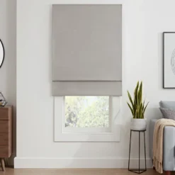 Eclipse Kylie Gray Blackout Roman Shade