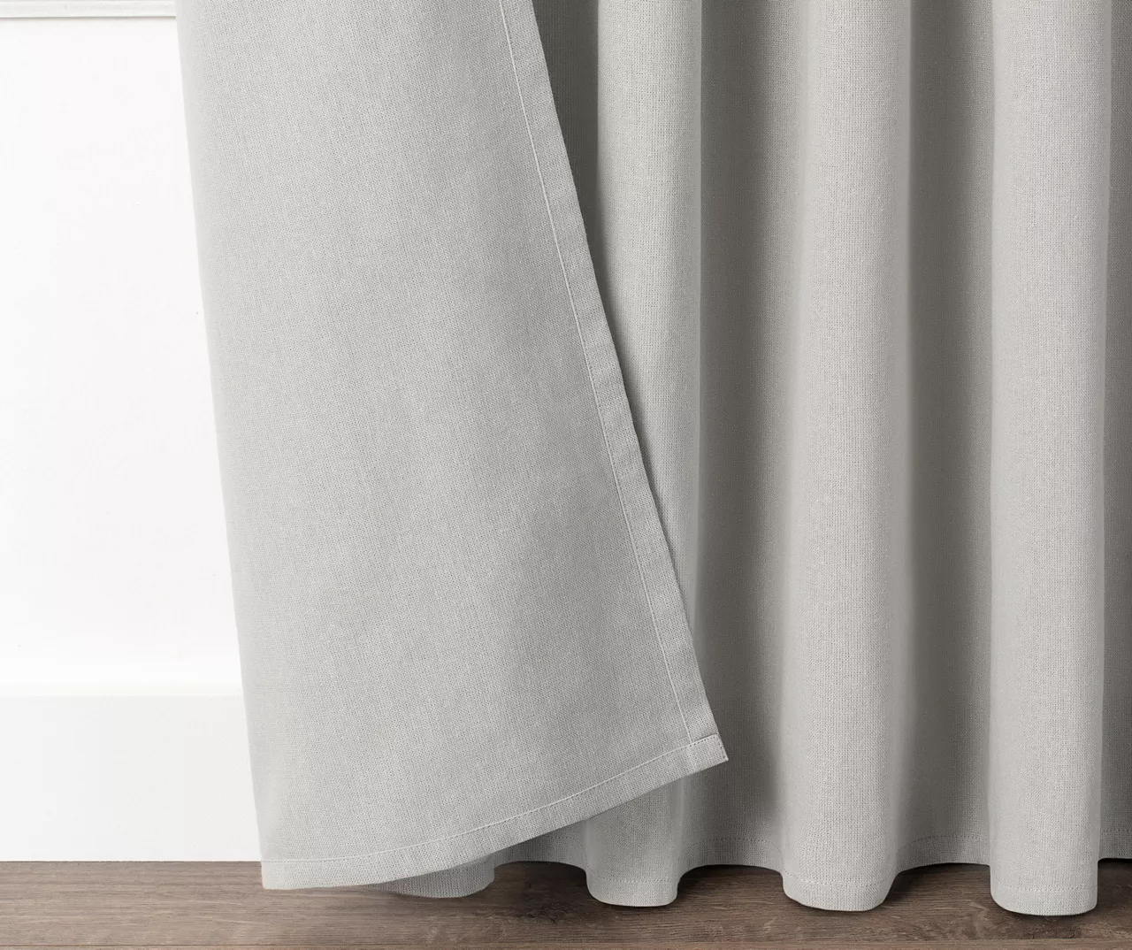 Lucinda Gray Light-Filtering Ring-Top Valance, (84") - Image 4