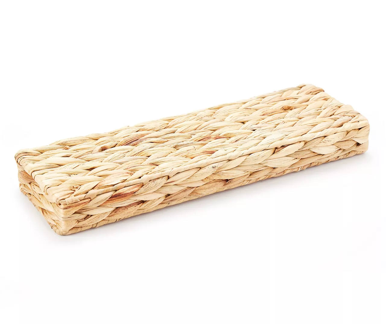 Braided Water Hyacinth Floating Wall Shelf - Image 2