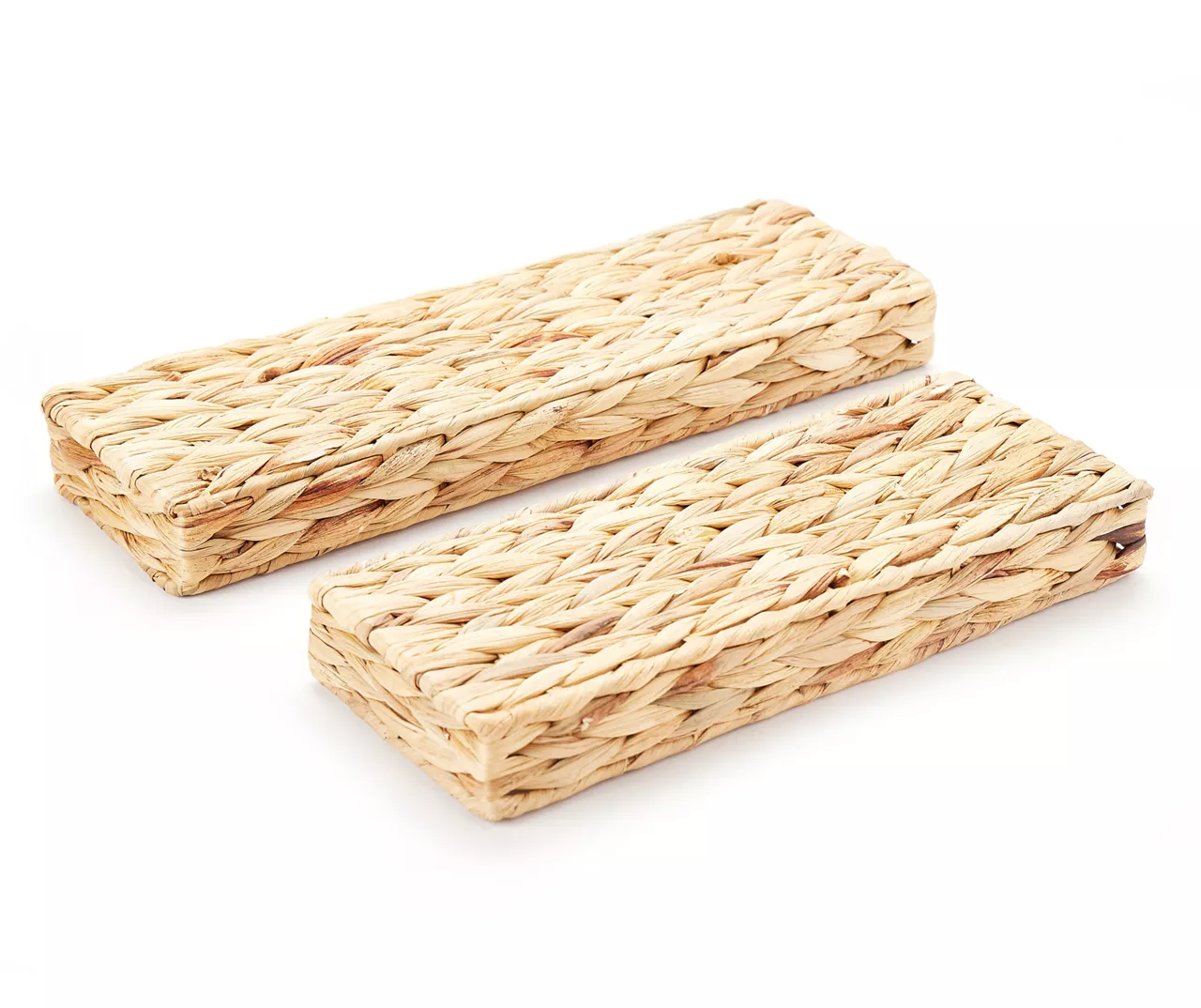 Braided Water Hyacinth Floating Wall Shelf - Image 6