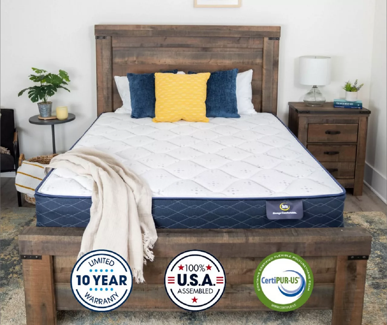 Serta Beverly Firm Mattress - Image 8