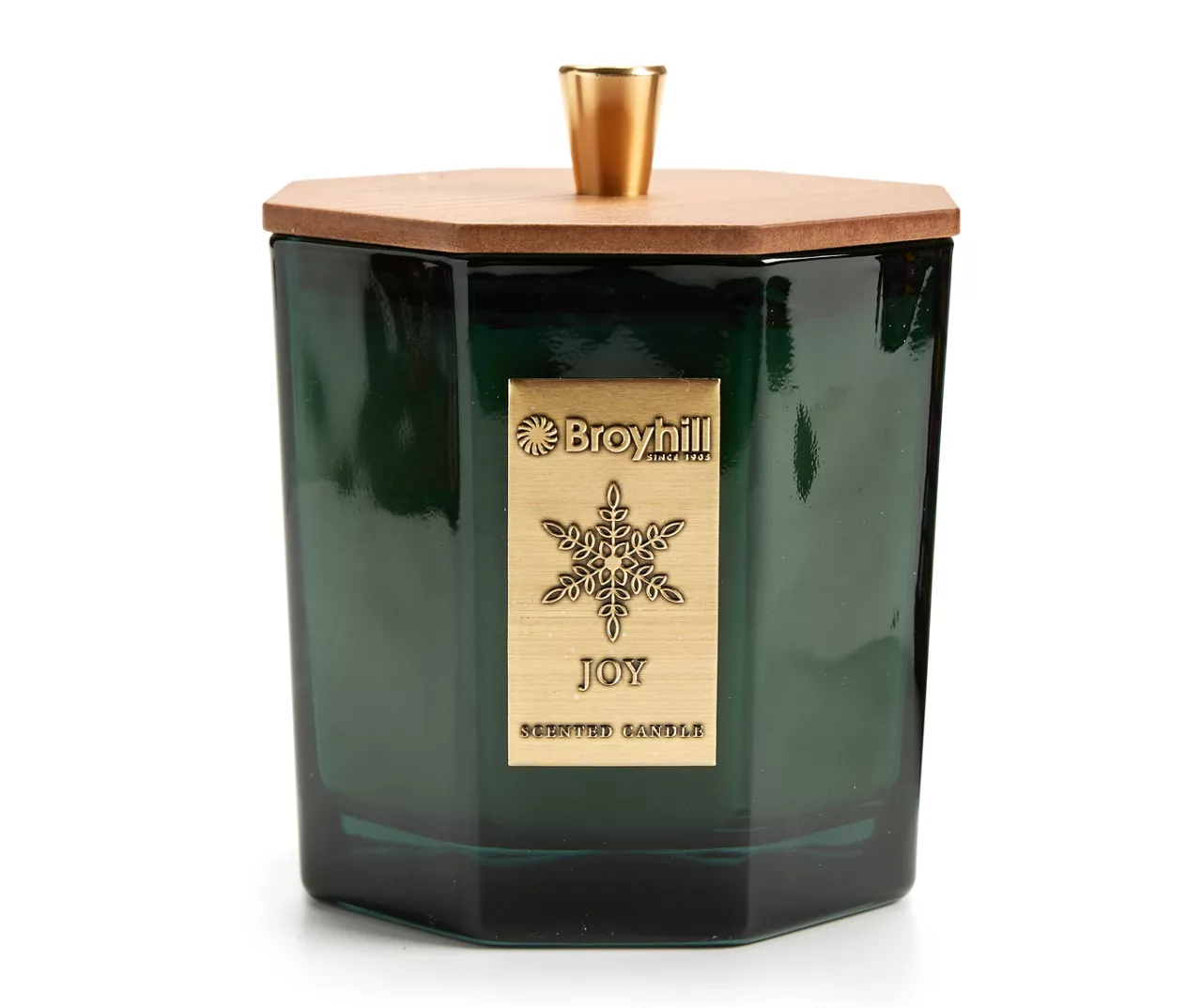 Festive Gathering Frosted Pine & Eucalyptus 3-Wick Candle, 23.5 Oz.