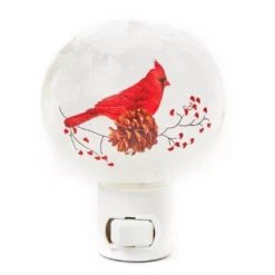 Cardinal Globe Night Light