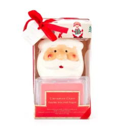 Santa Claus Plug-In Wax Warmer With Cinnamon Cheer Wax Melts