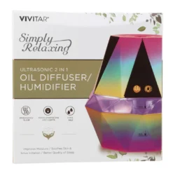 Ultrasonic 2-in-1 10-Ounce Oil Diffuser & Humidifier