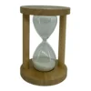Homeward Sand Hourglass Wood & Glass Tabletop Decor
