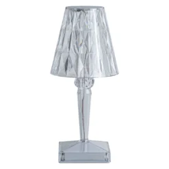 Glow-Up Multi-Color Crystal LED Touch Table Lamp