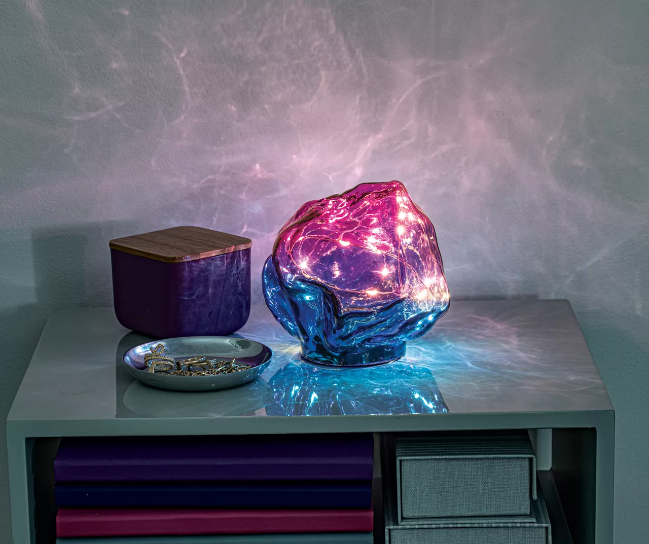 Glow-Up Glass Crystal LED Table Light - Image 2