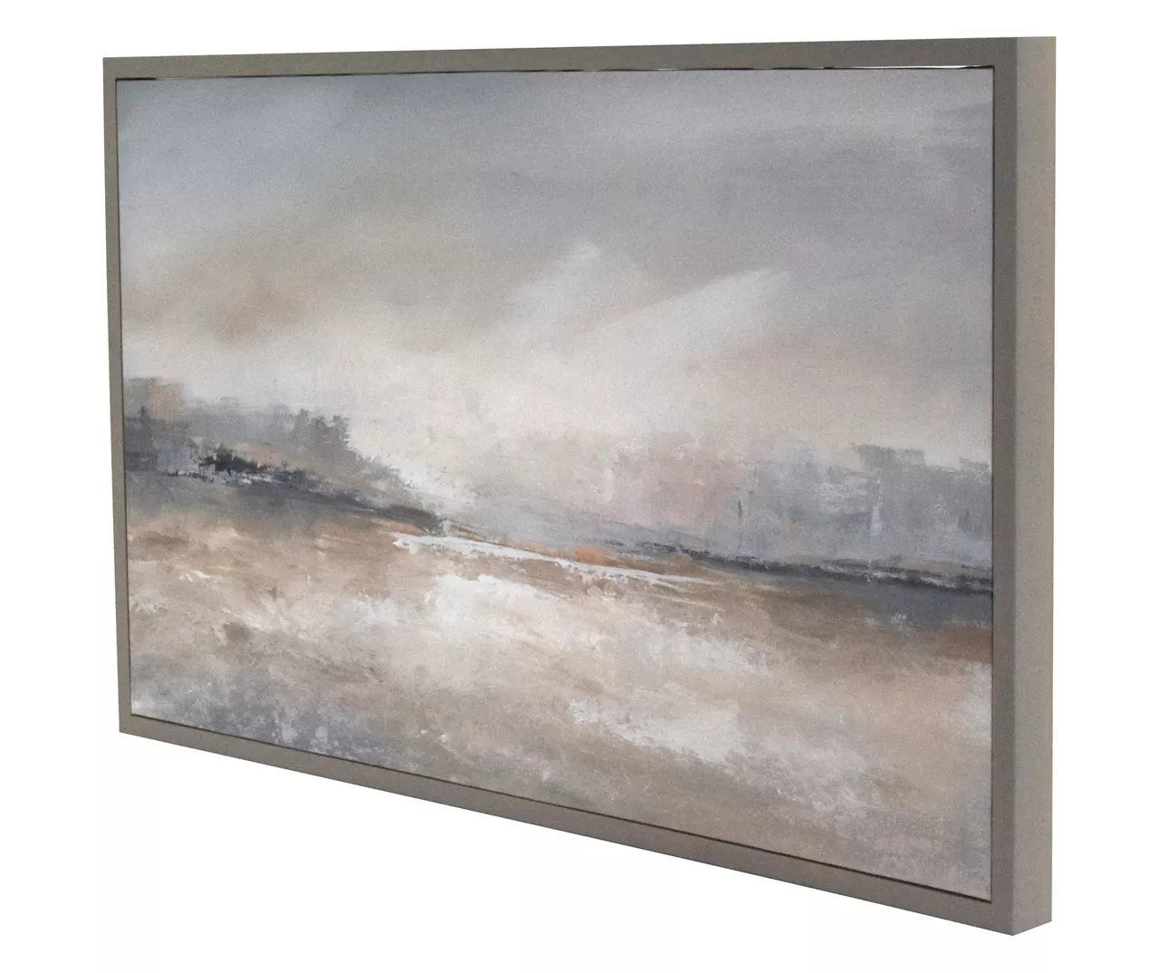 Horizon Haze Framed Art Canvas, (16" X 26") - Image 2