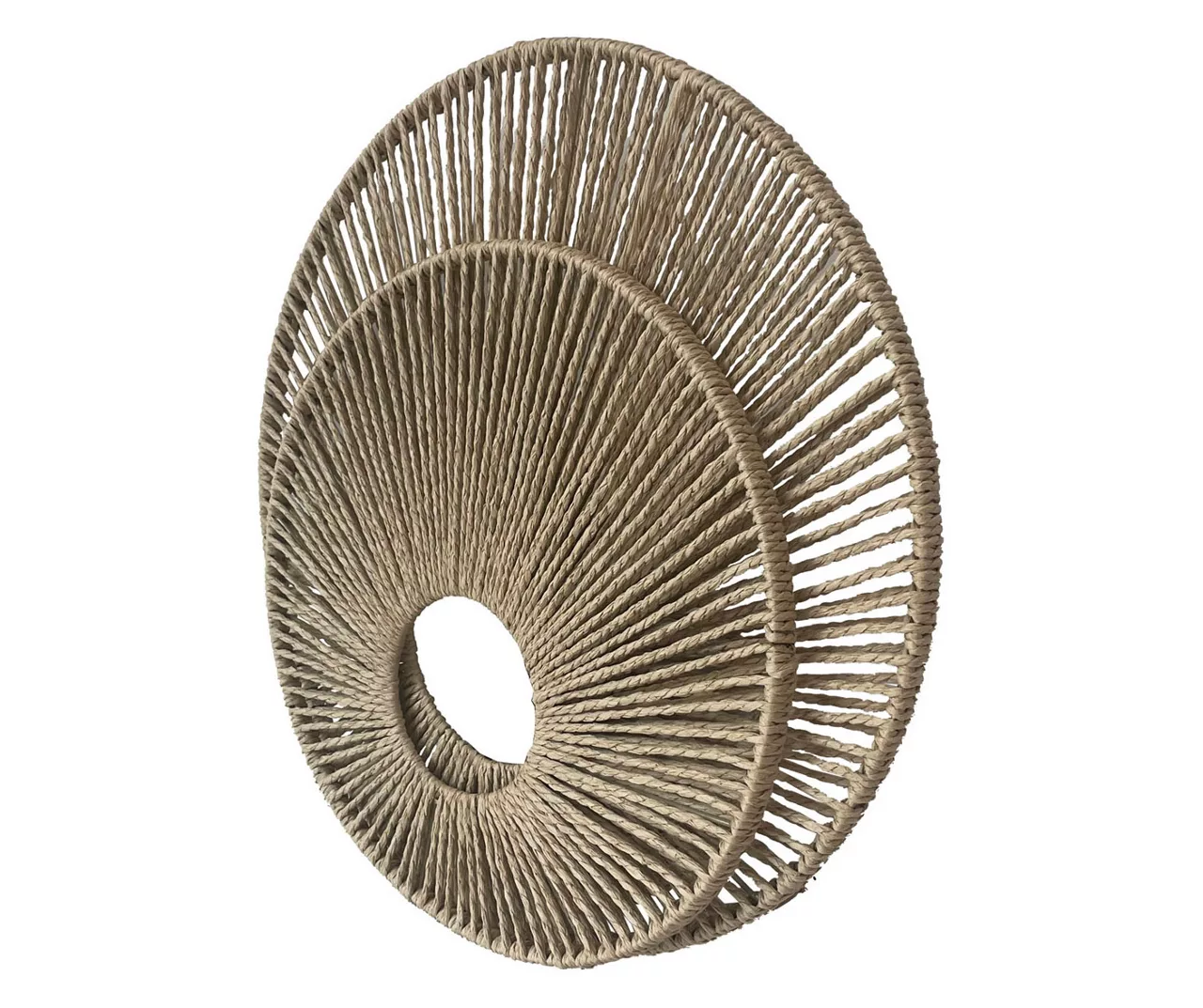 Round Rope 2-Piece Wall Decor Set - Image 2