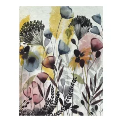 Watercolor Wild Flowers Art Decor, (12" X 16")