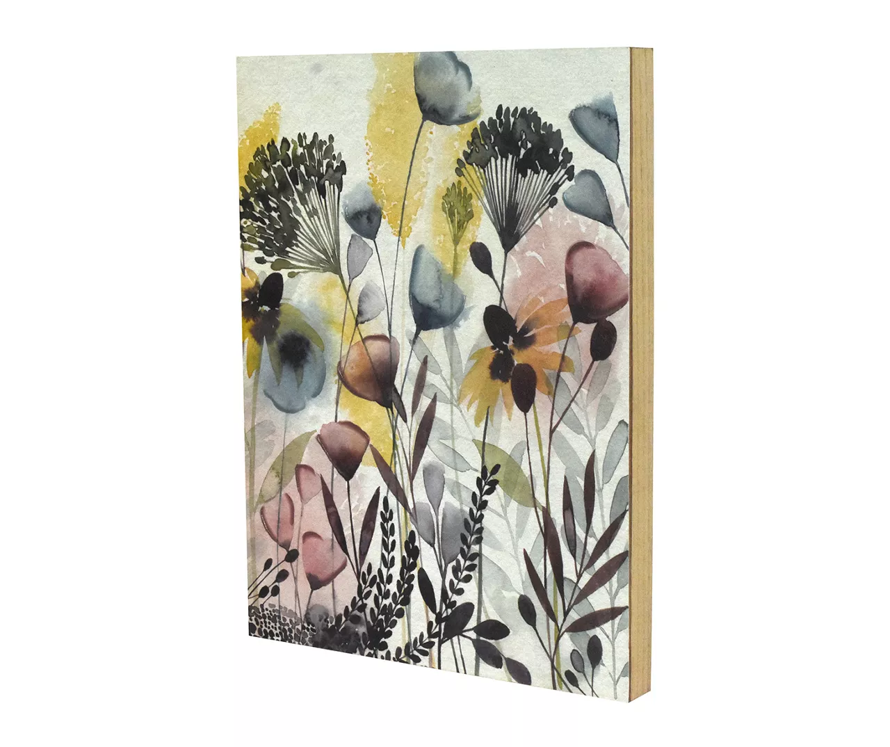 Watercolor Wild Flowers Art Decor, (12" X 16") - Image 2