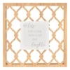 "Bless This Home" Knot Cut-Out Wall Decor