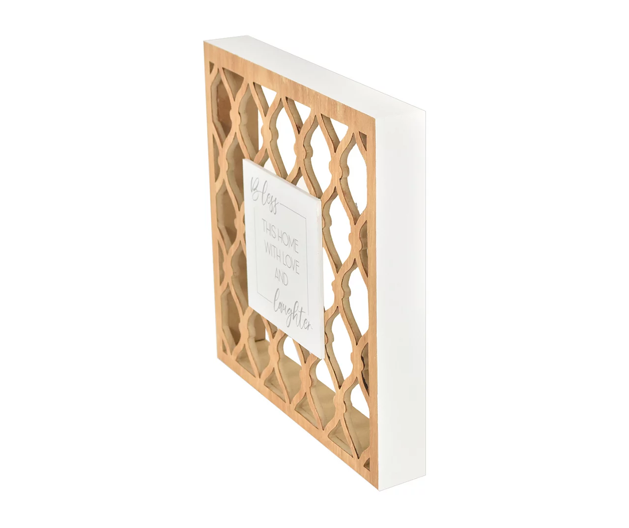 "Bless This Home" Knot Cut-Out Wall Decor - Image 2