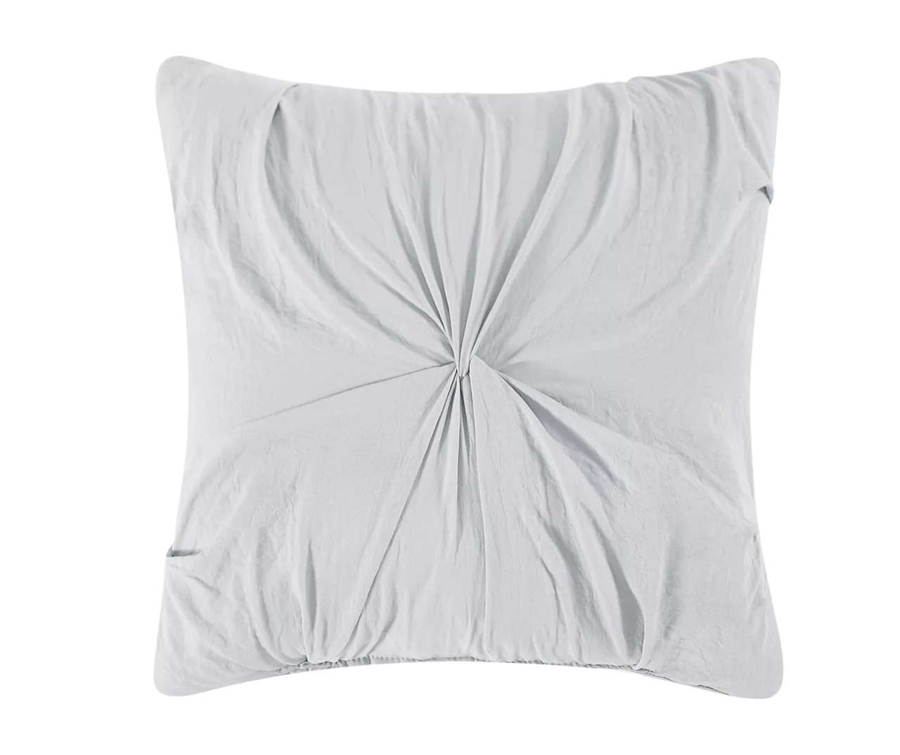 Light Gray Stitch-Tufted Comforter Set - Image 3