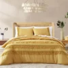 Willa Marigold Tassel Stripe Twin XL 2-Piece Comforter Set