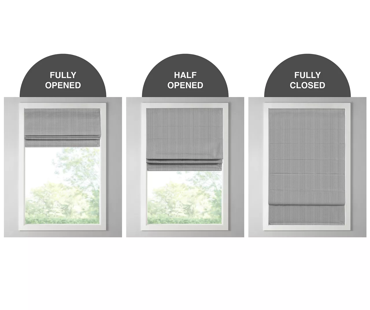 Paxton Blackout Cordless Roman Shade - Image 11