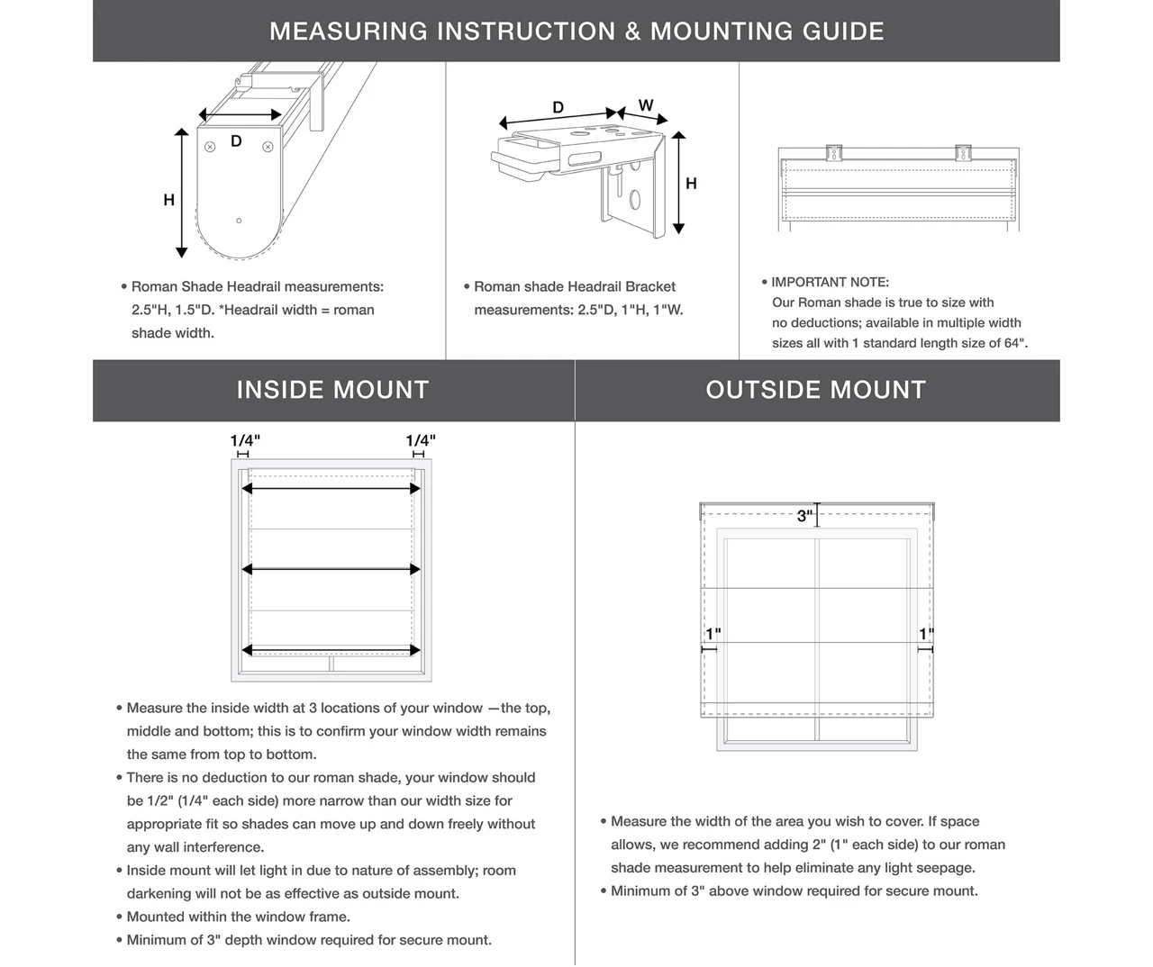 Paxton Blackout Cordless Roman Shade - Image 13