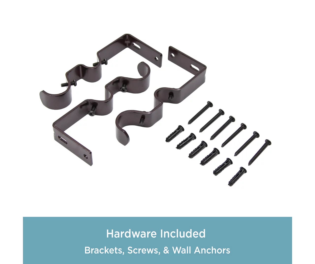 Kenney Hamlin 1" Adjustable Curtain Rod - Image 16