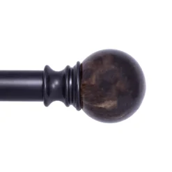 Kenney Marble 1" Adjustable Curtain Rod