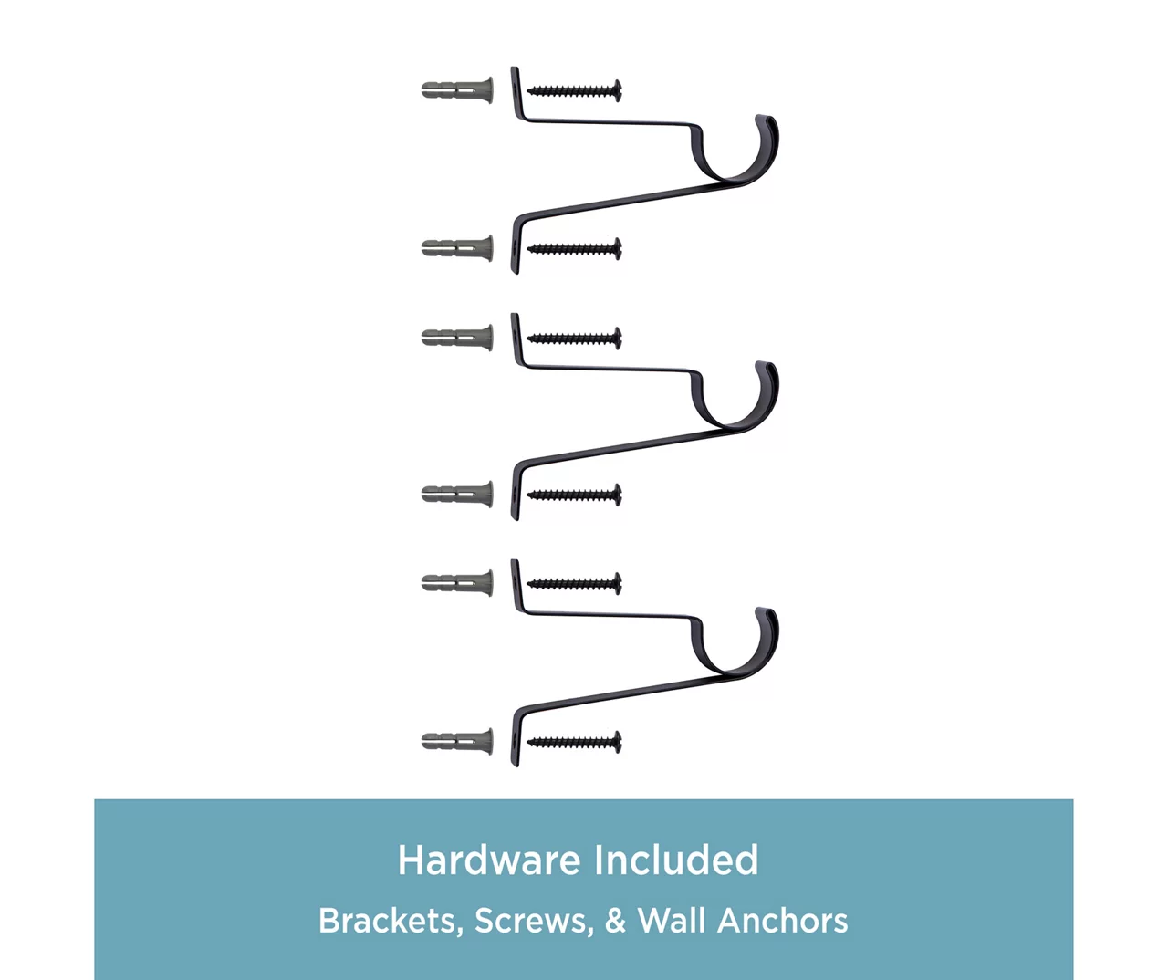 Kenney Marble 1" Adjustable Curtain Rod - Image 8