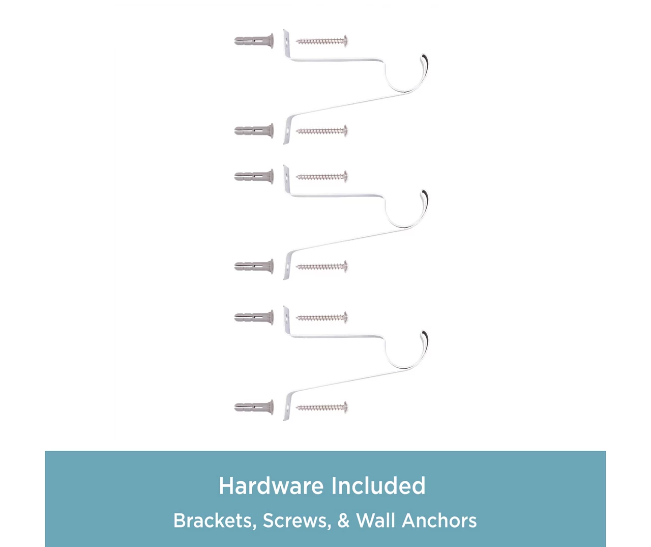 Kenney Marble 1" Adjustable Curtain Rod - Image 15