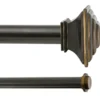 Kenney Mission 1" Adjustable Double Curtain Rod