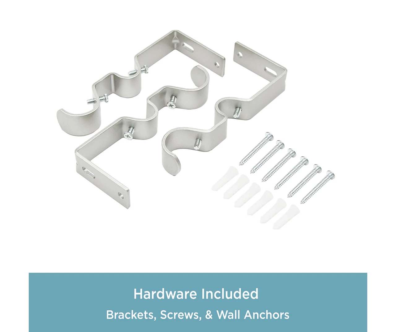 Kenney Hamlin 1" Adjustable Curtain Rod - Image 12