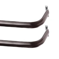 Kenney Fast Fit 2-Piece Adjustable Tension Curtain Rod Set, (28"-48")