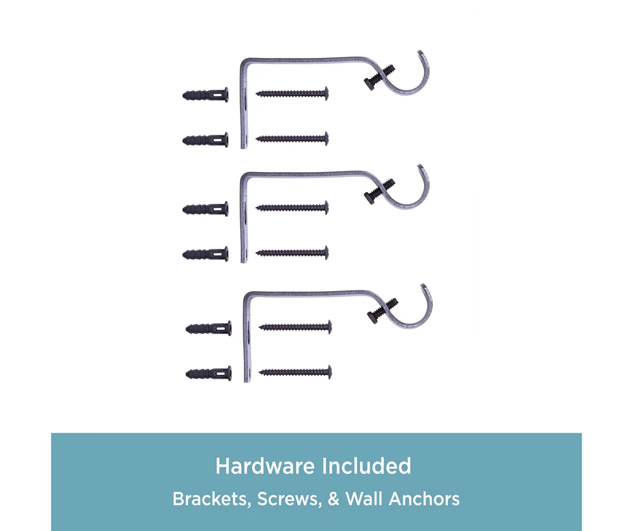 Kenney Faith 3/4" Adjustable Double Curtain Rod - Image 6