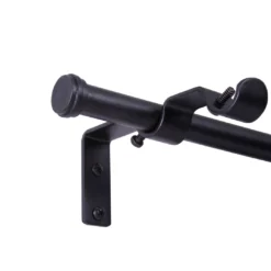 Kenney Double 5/8" Adjustable Curtain Rod Conversion Kit, (42"-120")