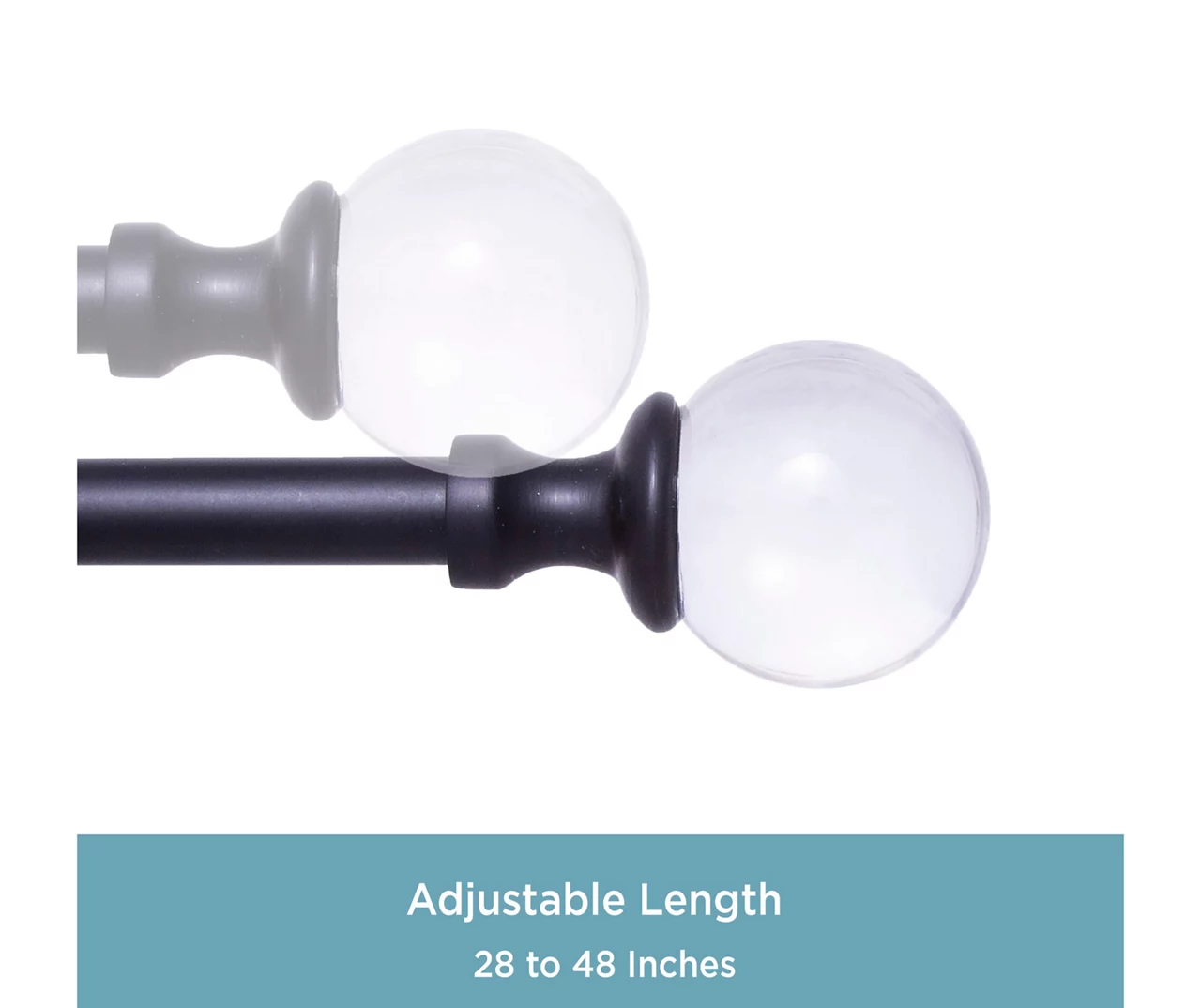 Kenney Finley 5/8" Adjustable Curtain Rod - Image 6