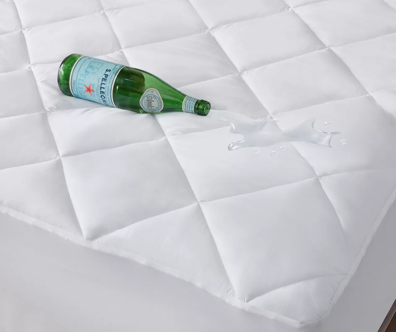 White Energy Recovery Waterproof Mattress Pad - Image 5