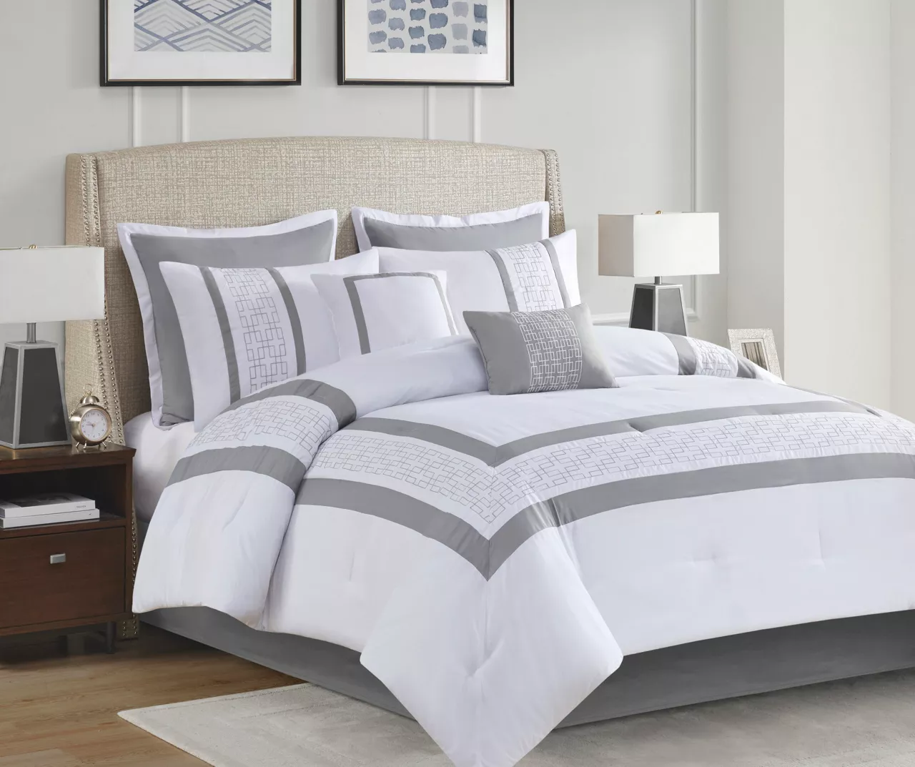 Elmore Bordered Comforter Set - Image 14