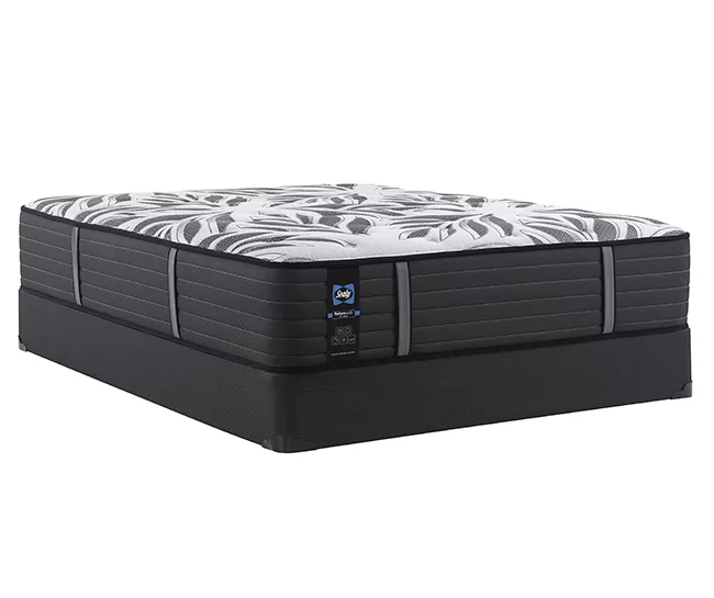 Sealy Posturepedic Plus Exuberant II Twin XL Tight Firm Mattress & Box Spring Set