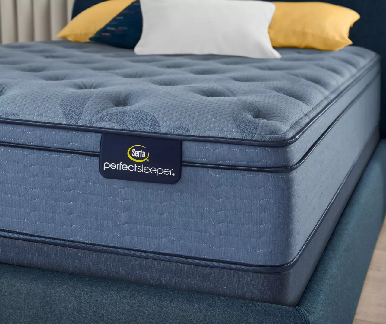 Serta Royal Hills Twin Medium Mattress & Box Spring Set, ICollection Perfect Sleeper - Image 3