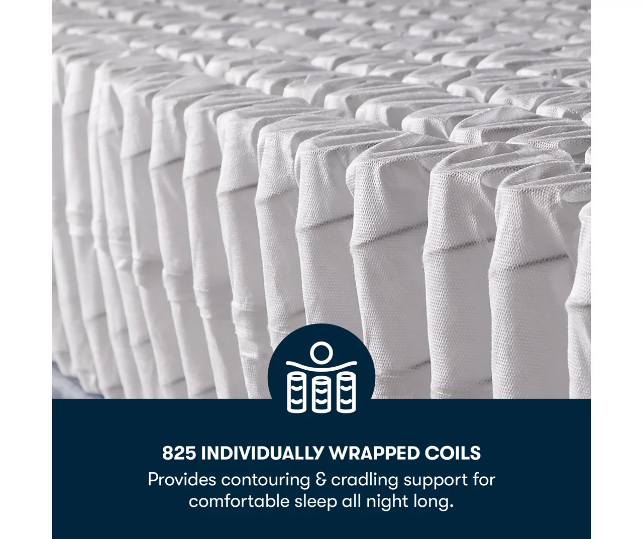 Serta Royal Hills Twin Medium Mattress & Box Spring Set, ICollection Perfect Sleeper - Image 7