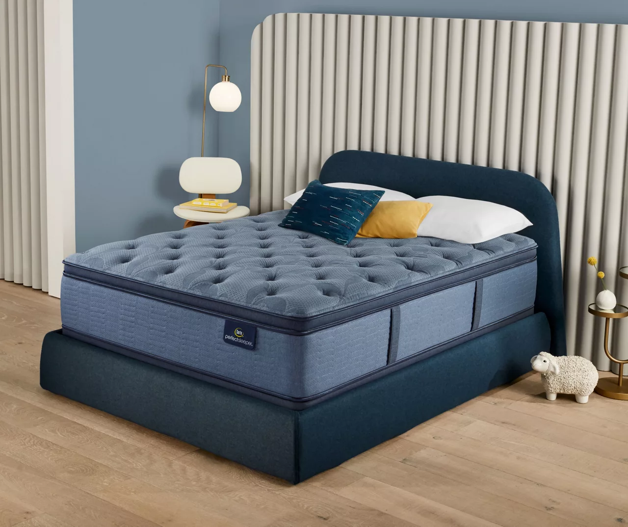 Serta Rosecrest Twin XL Plush Mattress & Box Spring Set, ICollection Perfect Sleeper - Image 2