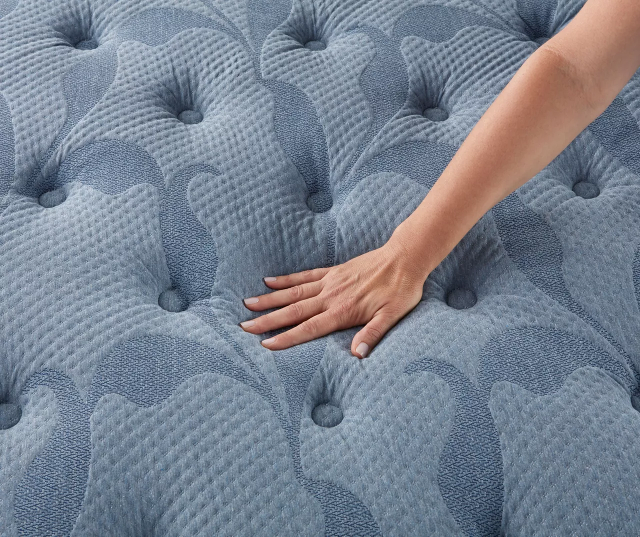 Serta Rosecrest California King Plush Mattress & Low Profile Box Spring Set, ICollection Perfect Sleeper - Image 4