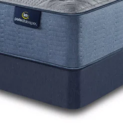 Broyhill By Serta Seymour Queen Plush Mattress & Low Profile Box Spring Set, Perfect Sleeper