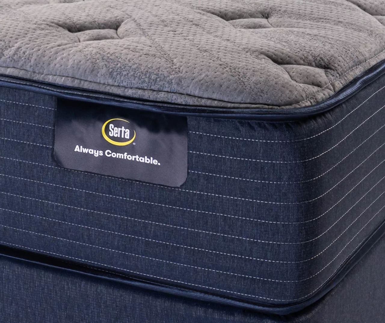 Serta Danielsville King Plush Mattress & Box Spring Set - Image 5