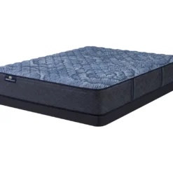 Serta Perfect Sleeper Oasis Sleep 12" Twin XL Extra Firm Mattress & Low Profile Box Spring Set