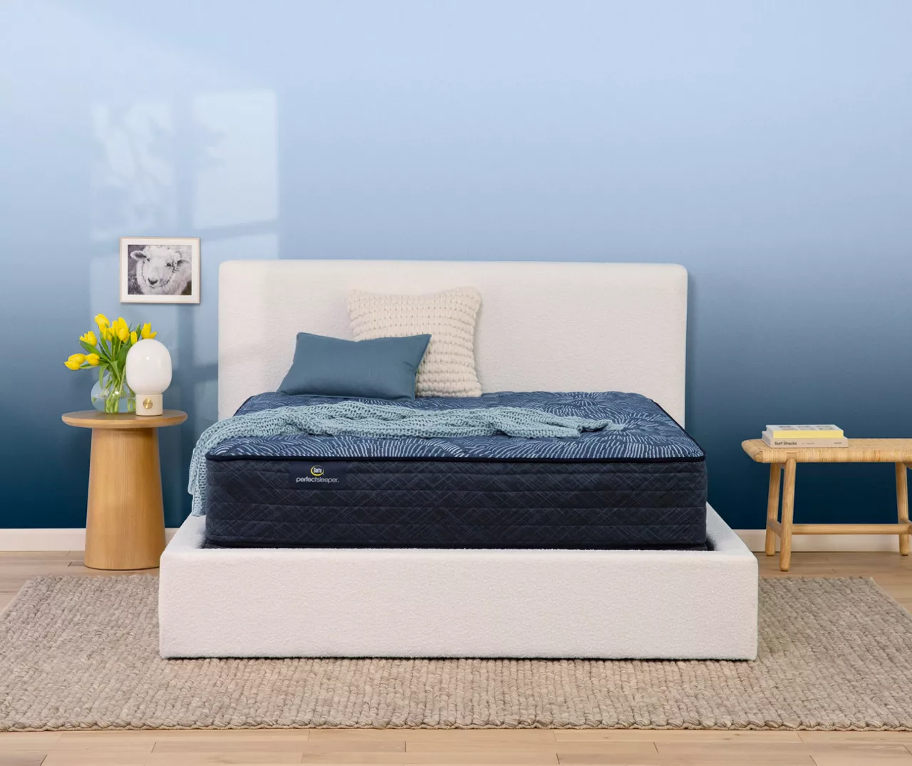 Serta Perfect Sleeper Oasis Sleep 12" Queen Extra Firm Mattress & Box Spring Set - Image 2