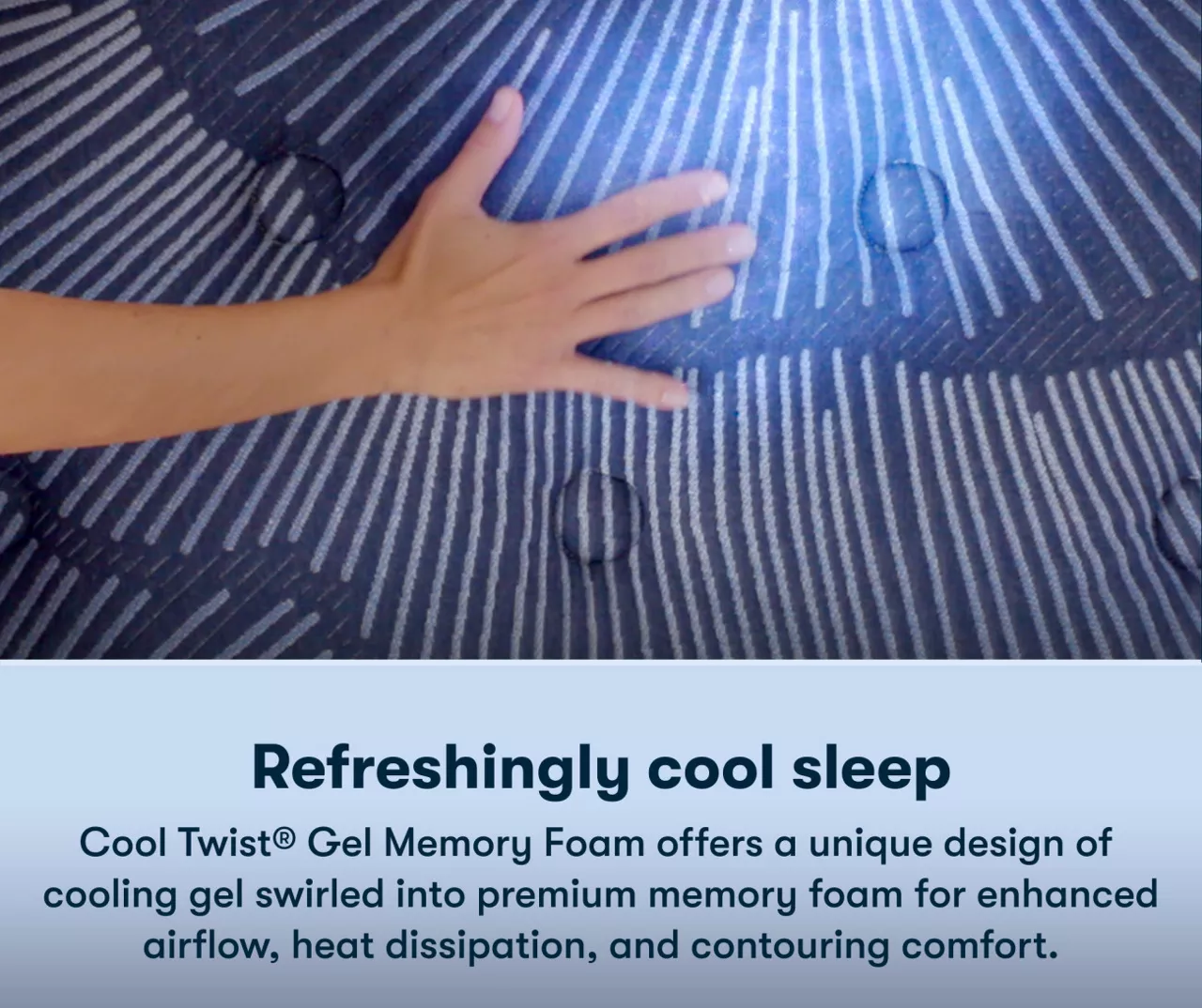 Serta Perfect Sleeper Oasis Sleep 12" Queen Extra Firm Mattress & Box Spring Set - Image 4