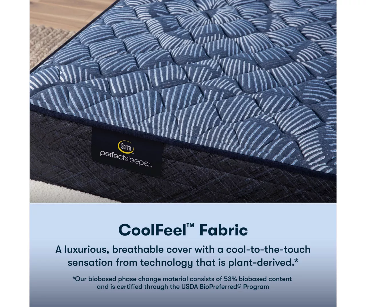 Serta Perfect Sleeper Oasis Sleep 12" Queen Extra Firm Mattress & Box Spring Set - Image 7