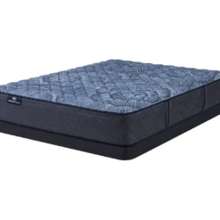 Serta Perfect Sleeper Oasis Sleep 12" Queen Extra Firm Mattress & Low Profile Box Spring Set